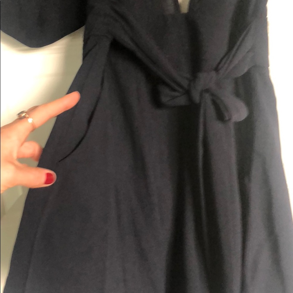 New Olivaceous Navy Romper - Picture 2 of 6